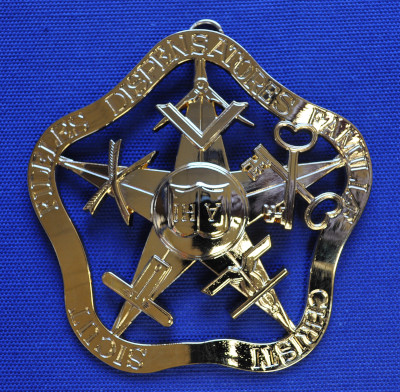 Royal Order of Scotland Collar Jewel - Sub Provincial Grand Master - Click Image to Close